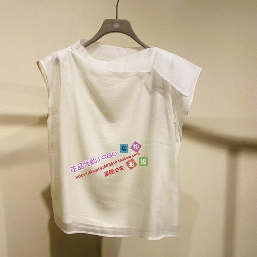 NUTS那时女装专柜正品国内代购2026夏无袖套头衫 7220110A1-699