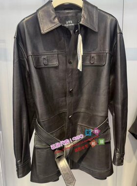 A1BDF411NJ9-4299 女装2025冬专柜正品新款皮衣A1BDF411N