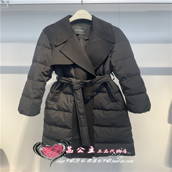 大衣式羽绒服A1ACD428589