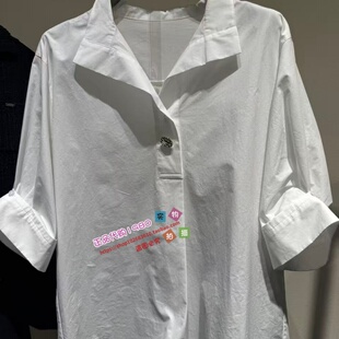 NUTS那时女装专柜正品国内代购2025年秋款短袖衬衫6310106A1-499