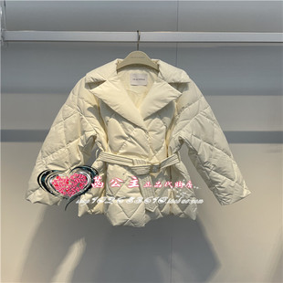 A1ACD4279太平鸟女装2023冬专柜正品西装式羽绒服A1ACD427982