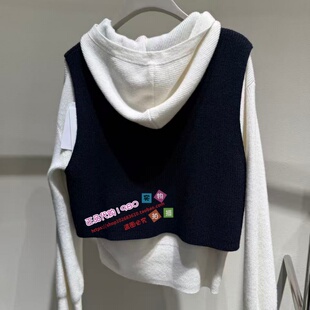 NUTS那时女装专柜正品国内代购2025年冬毛织套头衫6410509A1-699