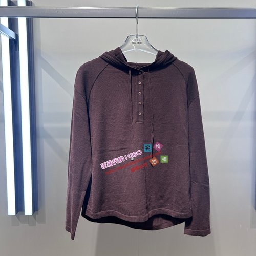 A3EEF4450 女装2025冬专柜正品新款线套衫A3EEF4450H9-599