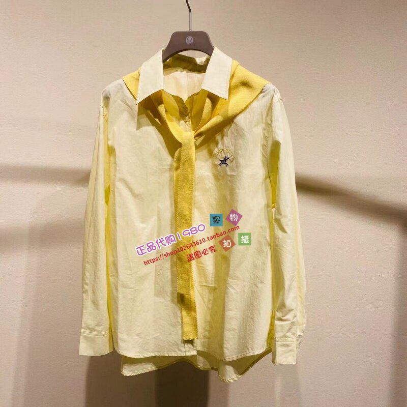 NUTS那时女装专柜正品国内代购2026夏长袖衬衫 7180120A1-499