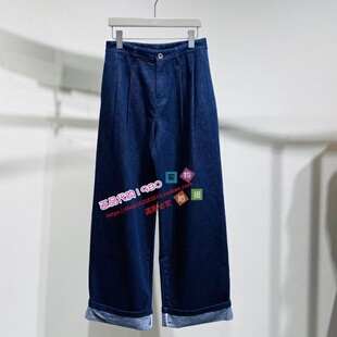 NUTS那时女装专柜正品国内代购2026春水洗牛仔长裤 7211101A1-599