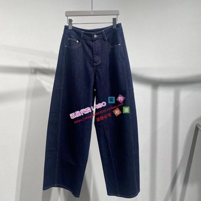 NUTS那时女装专柜正品国内代购2026春水洗牛仔长裤7121113A1-599