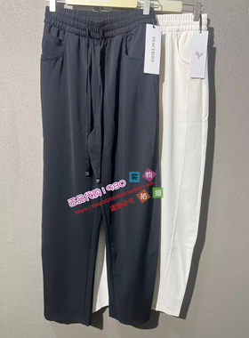 A1GBE2270太平鸟女装2024夏专柜针织弯刀裤A1GBE227022