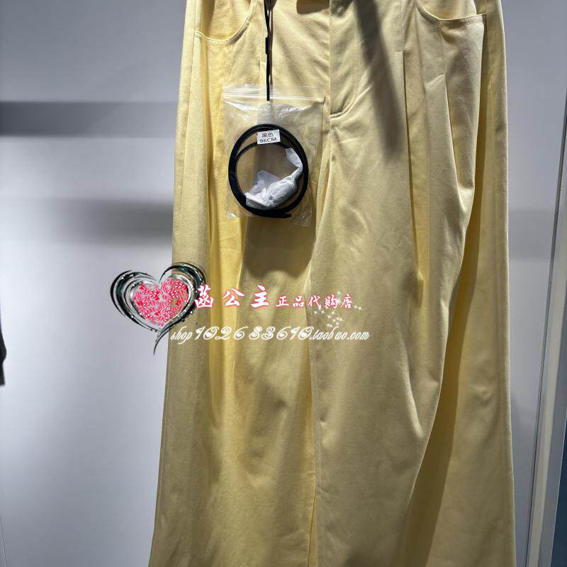 2025春装 A1GBF1120休闲长裤专柜正品 A1GBF1120M3