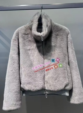 A1AEF4312 女装2025冬专柜正品新品质仿皮草外套A1AEF4312L2-1399