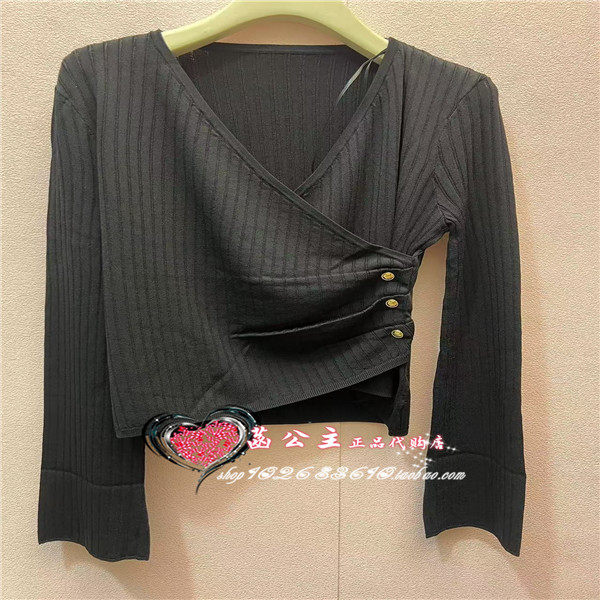 A1EEE3210 女装2024秋专柜正品时髦套头衫A1EEE321089