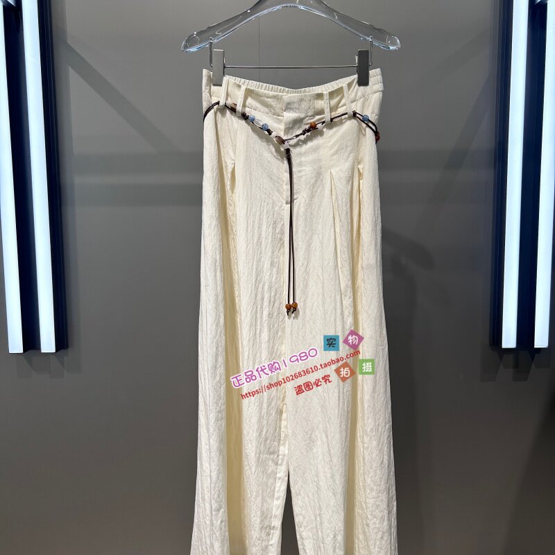 A1GBG2313 女装2026夏专柜正品新款休闲长裤 A1GBG2313M1-699