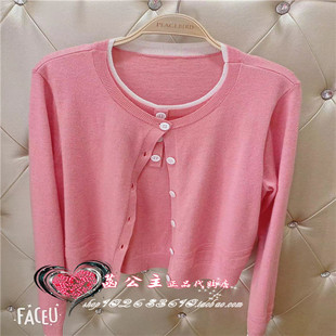 假两件套头衫 2024冬专柜正品 A1EEE355313 女装 A1EEE3553