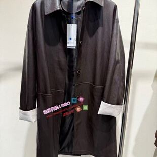 NUTS那时女装专柜正品国内代购2025年秋款长外套6380401A1-999