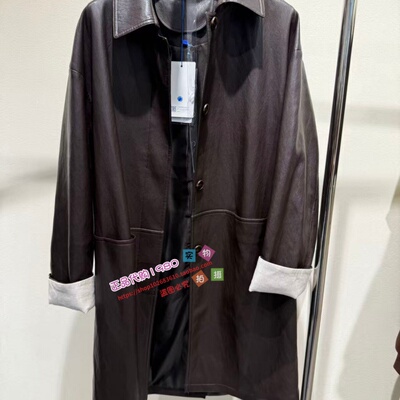 NUTS那时女装专柜正品国内代购2025年秋款长外套6380401A1-999