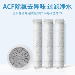 BODYLUV精致维他纳米除氯替换滤芯 三代精致花洒专用