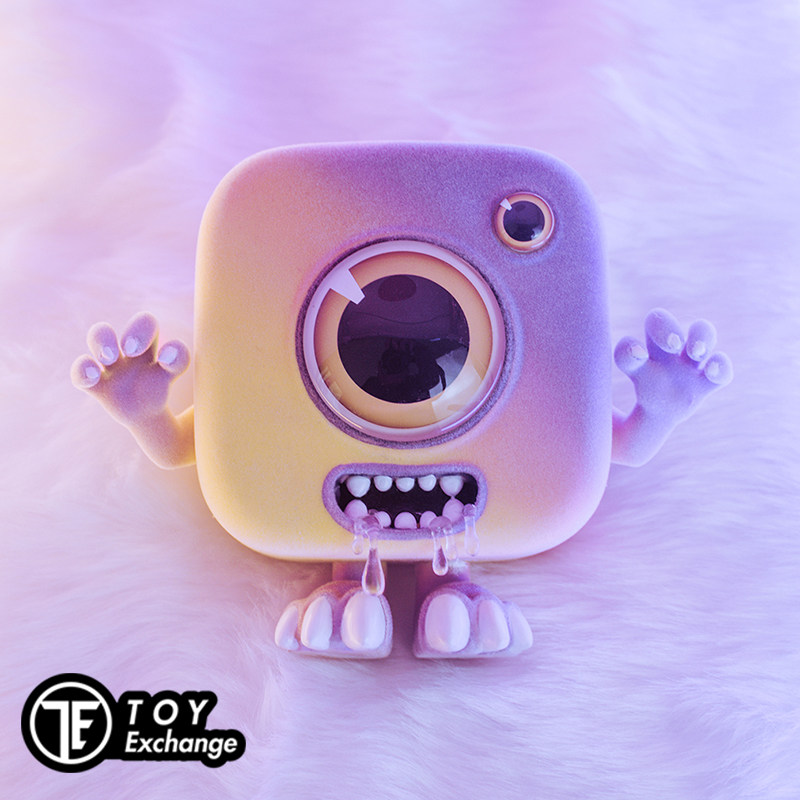 玩具交易所 Monster Instaboo 毛茸茸的怪物大眼植绒公仔玩具 搜又搜