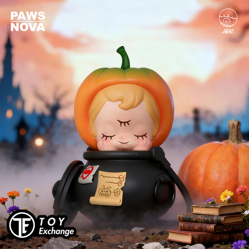 【玩具交易所】现货PAWS 南瓜DEDE万圣节恶搞潮玩公仔礼物摆件