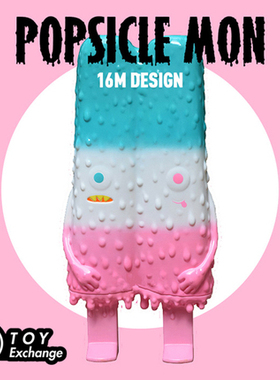 【玩具交易所】16m design popsicle mon怪兽冰棒 三色冰激凌限量