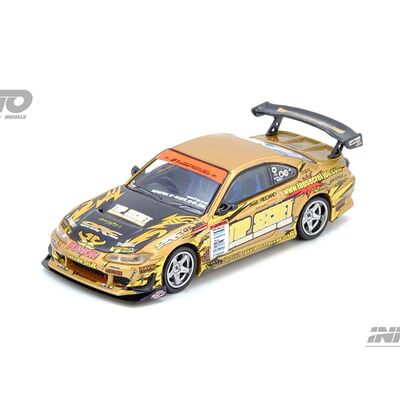 INNO 1:64 日产 TOP SECRET Silvia S15 Gold金 仿真合金汽车模型