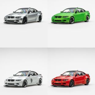 宝马M3 E92 3系双门跑车4代 MODEL 合金汽车模型FINE