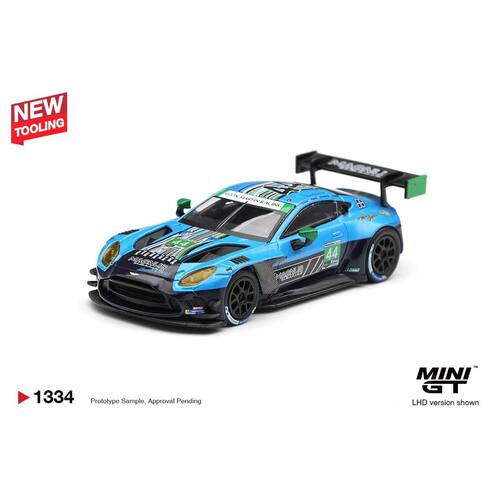 MINIGT 1:64 阿斯顿马丁 Vantage GT3 Evo 合金汽车模型1334