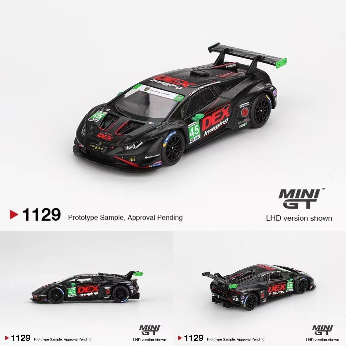 MINIGT 1:64 兰博基尼 Huracán GT3 EVO2 赛车 合金车模1129