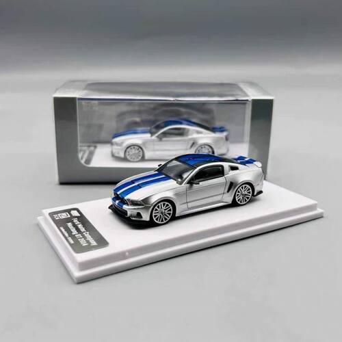 2014福特野马改装NFS Mustang DCM 1:64仿真合金汽车模型收藏摆件