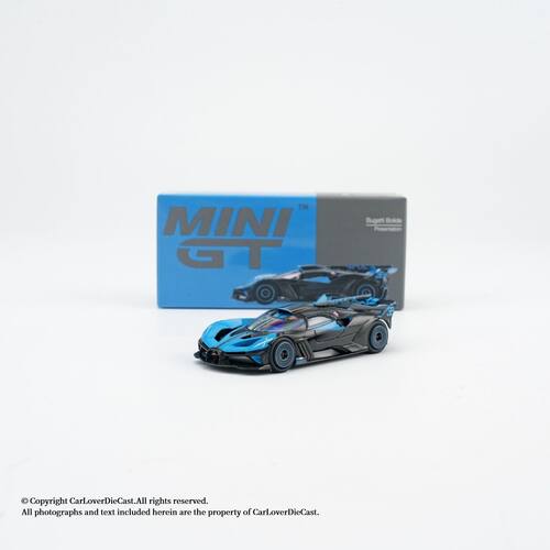 【现货】MINIGT 1063 布加迪飞火流星 1:64合金车模 盒装