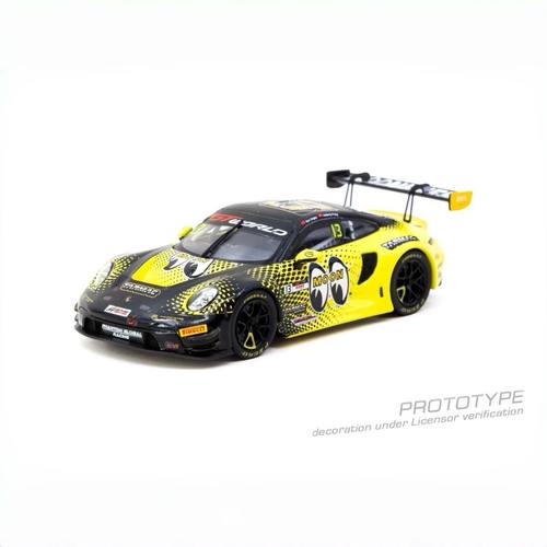 TW 1:64 保时捷911 GT3 R 月亮眼 世界挑战赛GT 仿真合金汽车模型