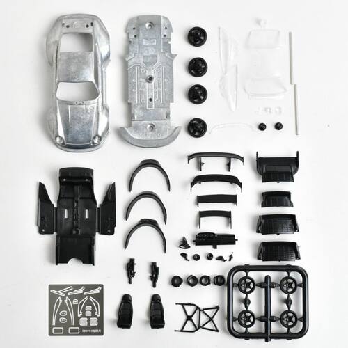 build drive 1:64 保时捷 rwb 993 964 合金 车模 拼装 手工 民用
