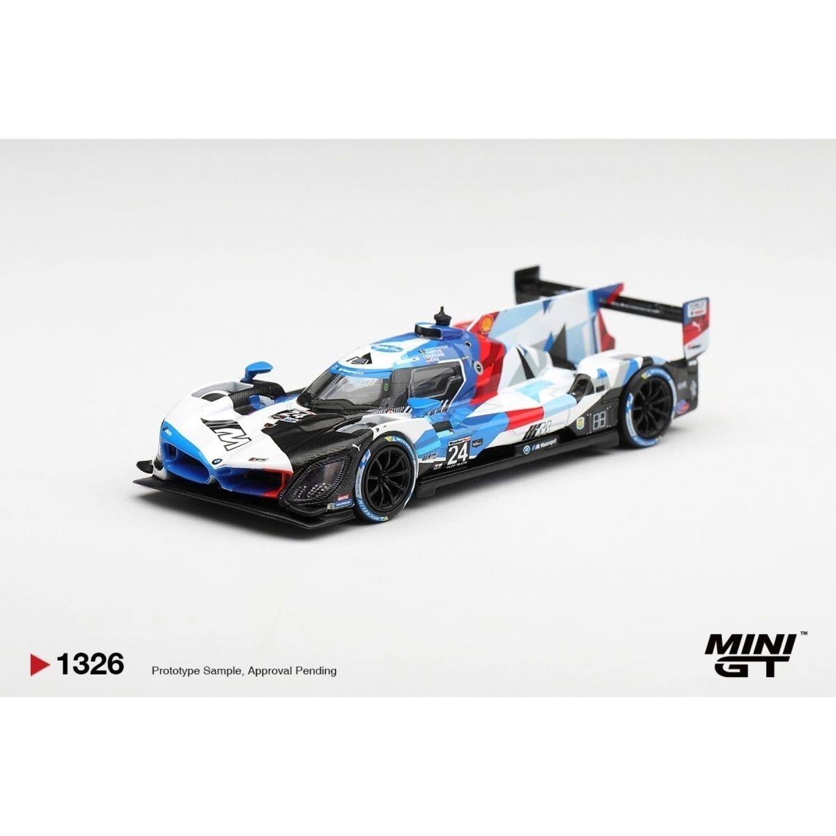 MINIGT 1:64 宝马M Hybrid V8 GTP 2024戴通纳合金汽车模型1326