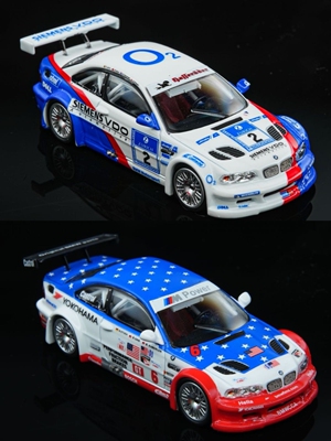 现货DCM&GOBOX联名1:64 宝马M3GTR E46 西门子涂装 合金汽车模型