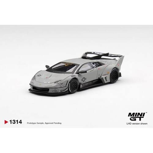 MINIGT 1:64兰博基尼 蝙蝠LB-Silhouette MURCIELAGO合金车模1314