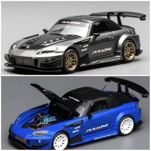 MH 1:64 本田Honda S2000 J's Racing 改装版 合金车模收藏摆件