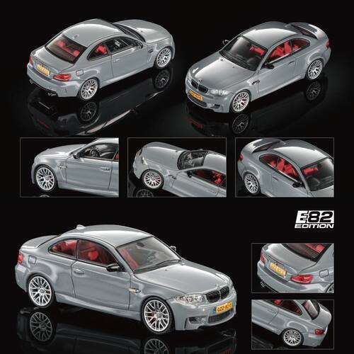 新品 MORTAL 1:64 宝马BMW 1M Coupe 电镀仿真合金汽车模型收藏