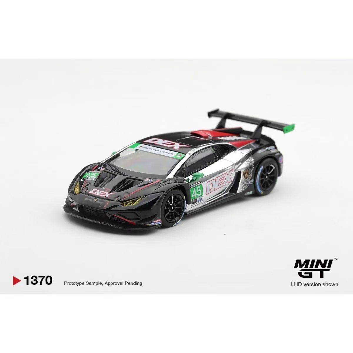 MINIGT 1:64 #1370 兰博基尼Huracan GT3 EVO2 #45合金车模图片