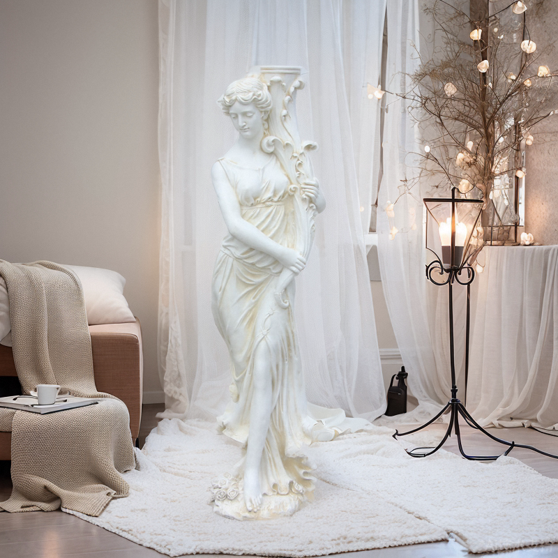 欧式人物雕塑美女迎宾雕像仕女摄影楼道具工艺大型家居装饰品摆件