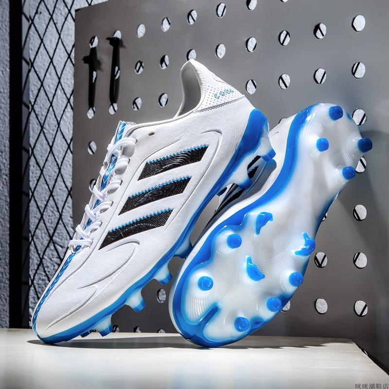 梅西足球鞋超轻FG长钉碎钉TF无鞋带速度猎鹰儿童成人男女耐磨球鞋