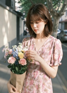 2026新款法式气质高端精致正式场合绝美显瘦碎花连衣裙子夏装女装