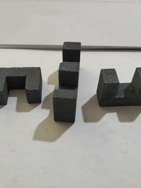 高频E型 山字型6X6 8X8 10X10 12X12导磁体铜管双排专用 加热淬火