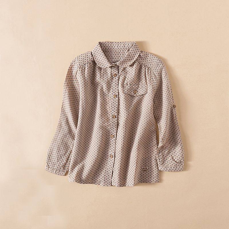 Chemise fille à manche longue - Ref 2086671 Image 4