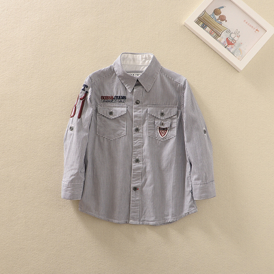 Chemise enfant à manche longue - Ref 2083922 Image 1