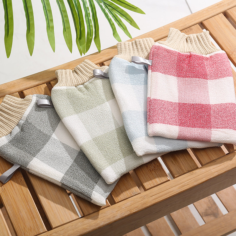 搓澡巾加厚搓灰男女磨砂双面搓泥搓背成人洗澡沐浴神器手套洗澡巾