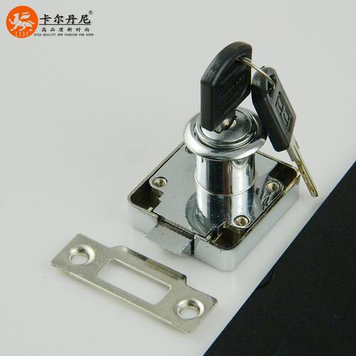 卡尔丹尼斜口抽屉锁家具锁橱柜锁文件柜锁自动柜门锁502