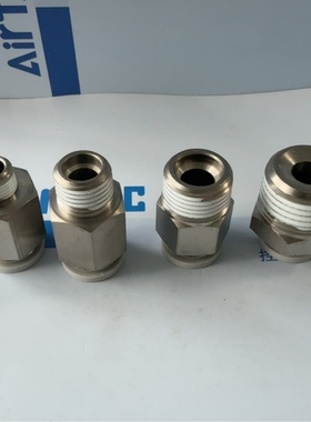 原装亚德客螺纹直通接头PC1001/PC1002/PC1003/PC1004