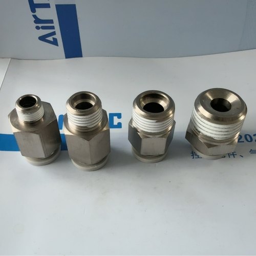 亚德客螺纹直通接头PC1001