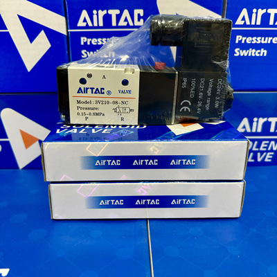 AirTAC亚德客原装正品现货电磁阀 3V21008NCB-W 3V210-08-NCDC24V