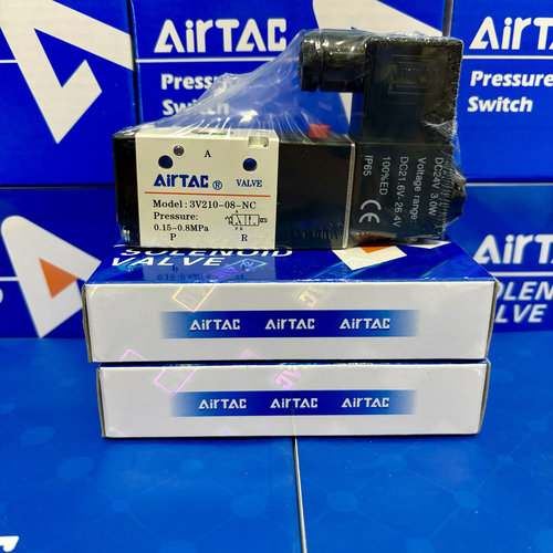AirTAC亚德客原装正品现货电磁阀 3V21008NCB-W 3V210-08-NCDC24V