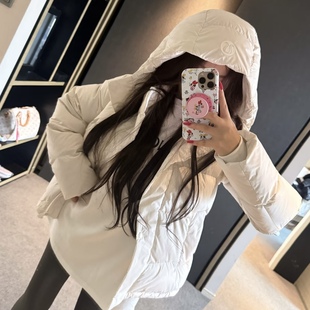 LULU Wunder羽绒服五格保暖露露同款连帽泡芙蓬松冬季时尚女外套