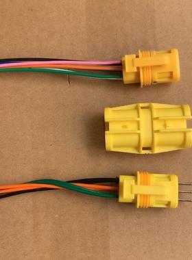 适配重汽汕德卡C7HG7曼发动机风扇离合器插头豪瀚N7G豪沃T7HT5G车